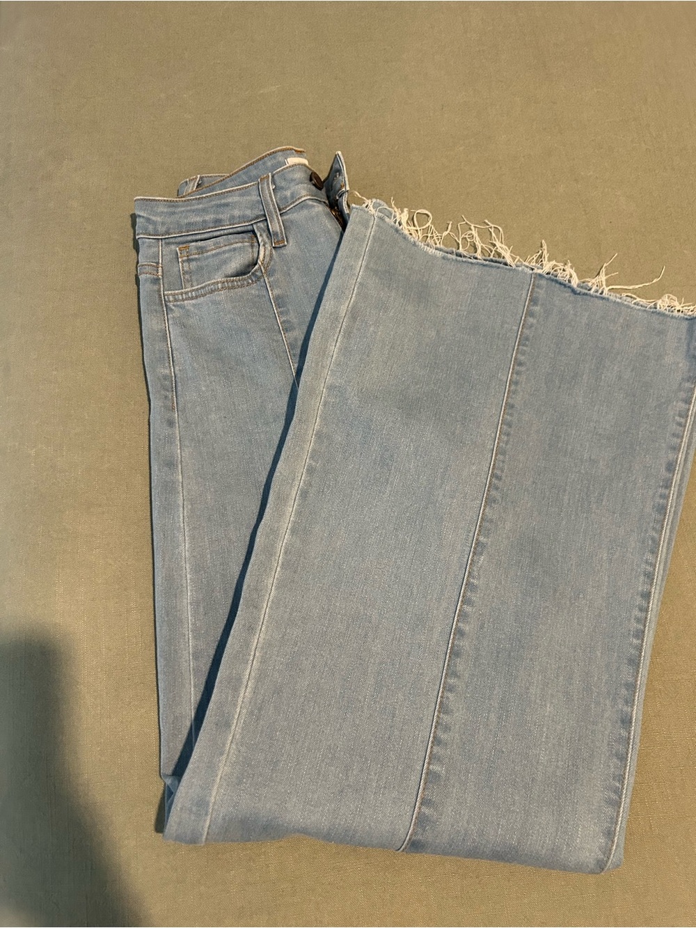 Wide leg jeans